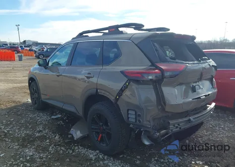 2025 Nissan Rogue Rock Creek from USA, damaged, VIN 5N1BT3BB3SC824619